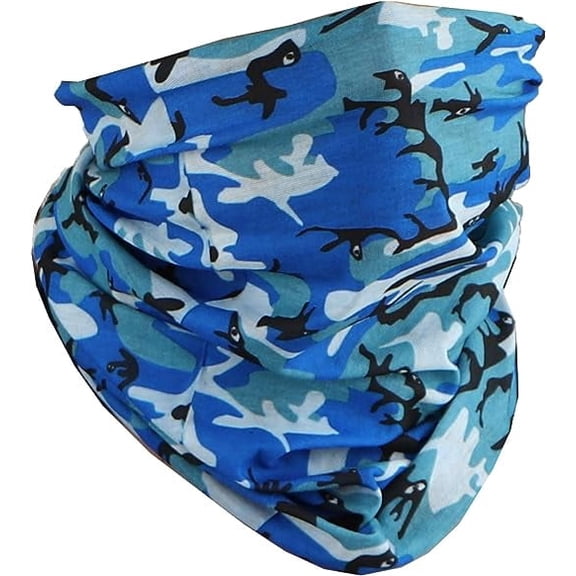 Motique Accessories Seamless Face Mask Bandanas for Dust, Festivals, Sports for Adult Unisex
