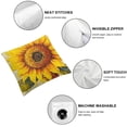 thumbnail image 6 of nygtbtfer Pillowcases - Provencal Sunflower Indoor Outdoor Square Pillowcase  - Floral Decor12x12in, 6 of 7