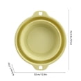 thumbnail image 2 of Eoozwa Foldable Collapsible Tub Portable Sink for Camping Travel Kitchen Laundry Storage Space Saving Plastic Basin Multi Size Hanging Design, 2 of 6