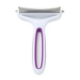 thumbnail image 3 of Deshedding Comb, Pet Grooming Brush Comfortable Handle 2 In 1  For Removing Knots For Cat S,L, 3 of 8