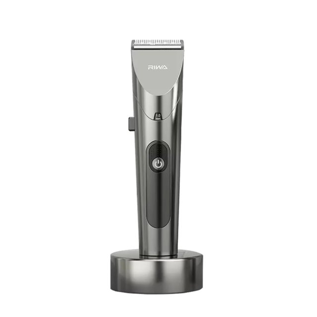 RIWA Recortadora de cabello profesional Pantalla LED lavable Cabello eléctrico recargable