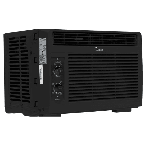 5,000 BTU 115V Mechanical Window Air Conditioner, Black, MAW05M1WBL