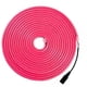 thumbnail image 2 of Tira de luces de neón de 6 m, silicona, 110 LED, luces de cuerda de neón impermeables de color rojo rosa para iluminación exterior 5V, 2 of 8