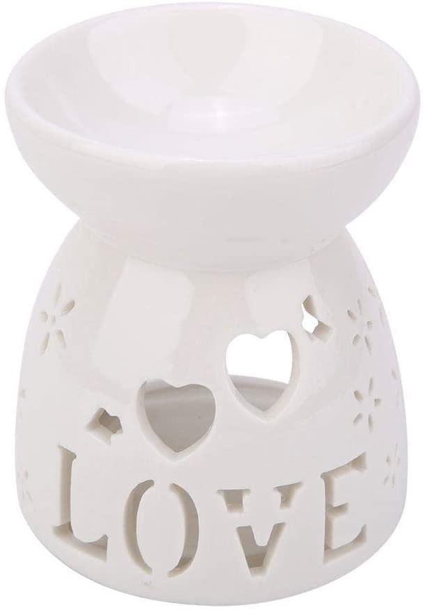 Details about   Cut-Out Tealight Ceramic Daisy Wax Melt Candle Holder Warmer Oil Burner New 