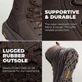 thumbnail image 4 of Botas de Trabajo para Hombre NORTIV 8 con Punta Compuesta 20 cm Marrón, 4 of 8