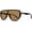 Black Frame - Brown Lens, variant on Oversized Aviator Sunglasses for Women Trendy Retro Vintage Pilot Shades Large Frame Fashion Sun Glasses