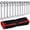 8mm, variant on Flex‑Head Ratcheting Combination Wrench Set 72‑Tooth Gear SAE 1/4"‑13/16" Chrome Vanadium with Storage Organizer for Motorcycle Auto Repair