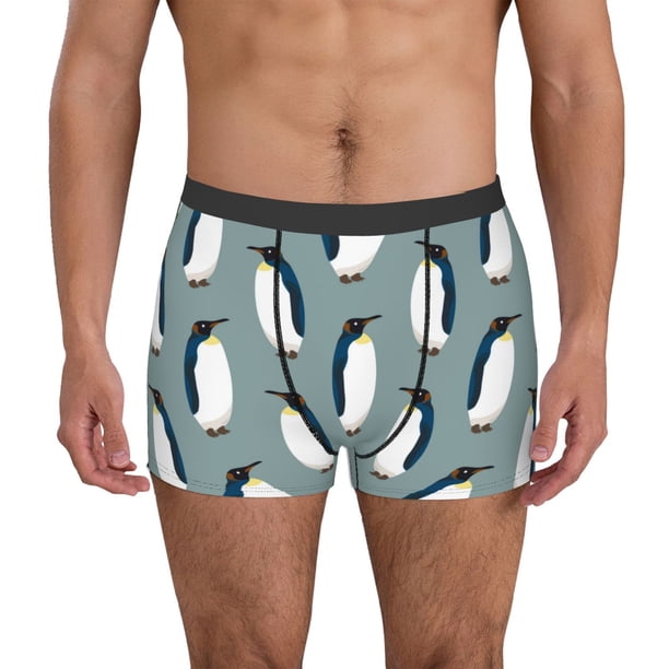 Fotbe Penguin Calzoncillos Tipo Boxer con Bolsa de Soporte Total para Hombre, X-Temp Fresco, Transpirable y de Secado Rápido-Large