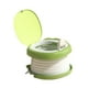 thumbnail image 3 of Inodoro plegable portátil para niños, silla de entrenamiento para orinal, plegable, material PP, antideslizante Verde, 3 of 8