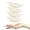 Nude-breathable Large, variant on Large Nipple Covers for Women 2 Pairs - Reusable Nipple Pasties Silicone Size A-DD Sticky Adhesive Breast Petals