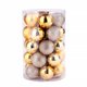 thumbnail image 1 of 34pcs Bola de adornos de árbol de Navidad Decoraciones de Navidad colgantes inastillables FleinngHoz JD700712266, 1 of 4