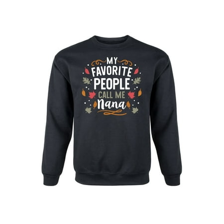 My Favorite People Nana Sparkle - Adult Crew Fleece