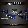 thumbnail image 2 of Attack Graphics Custom Renegade Complete Bike Restyle Graphics Kit Compatible with Polisport MX Restyling Kit for Yamaha YZ125 2014, 2 of 2