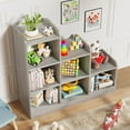 thumbnail image 6 of Montessori Shelf 6-Section Wooden Storage Cabinet,  Toy Storage Organizer Book Shelf for  Rooms, Classroom, Playroom, Nursery, Preschool Book Shelves, 6 of 7