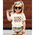thumbnail image 2 of Trendy Vikings Sports Fan Shirt for Women, Teens & Kids Purple Team Pride Girly Outfit for Baby Natural Shirt 18 Months, 2 of 4