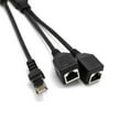 thumbnail image 3 of Adaptador Divisor Y, 1 A 2 Puertos Adaptador De Enchufe Interfaz Cable 8P8C Extensor Plug Conector Para , perfke  Adaptador divisor, 3 of 9