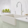 thumbnail image 3 of Urbena Pull-Down Dual-Spray Kitchen Faucet - Chrome/Soft White, 3 of 4
