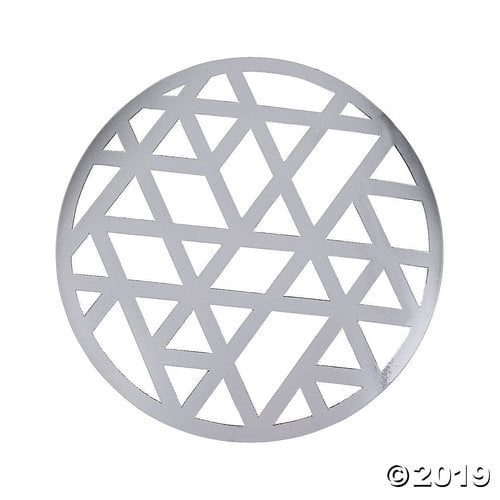 Silver LaserCut Chargers