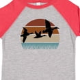 thumbnail image 4 of Inktastic Duck Hunting Retro Sunset Hunter Boys or Girls Toddler T-Shirt, 4 of 5