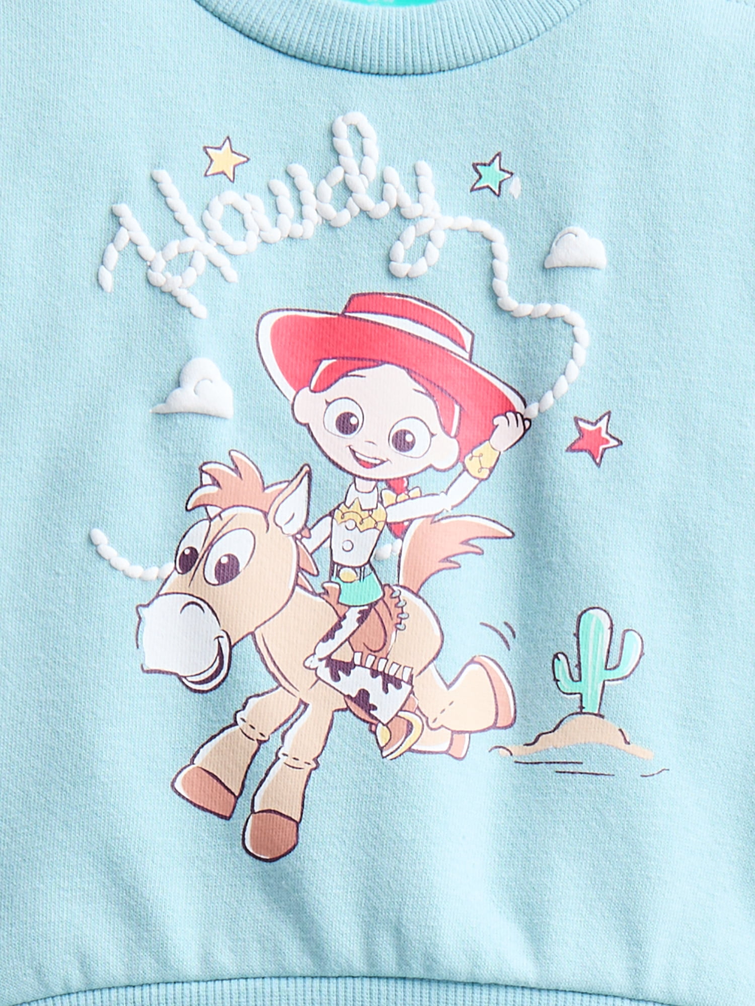 Toy Story Jesse Baby Girls Fleece Sweatshirt and Pants Set, 2 Piece, Sizes 0/3M-24M