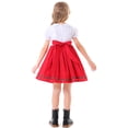 thumbnail image 3 of Alemania Munich traje nacional tradicional rojo y negro niños cosplay bordado floral chica cerveza traje s JAMW Sencillez, 3 of 4