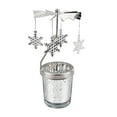 thumbnail image 3 of GUOOL Romantic Rotating Candle Holder Decoration Centerpieces Ornament Candlestick for Snowflake, 3 of 9