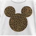thumbnail image 2 of Girl's Mickey & Friends Cheetah Silhouette Graphic Tee White X Large, 2 of 4