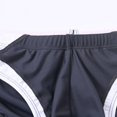 thumbnail image 3 of TANBOM Men's Sexy Polyamide Triangle Swim Trunks Bulge Enhancing Adjustable Drawstring Dark Grey Green Black XL, 3 of 6
