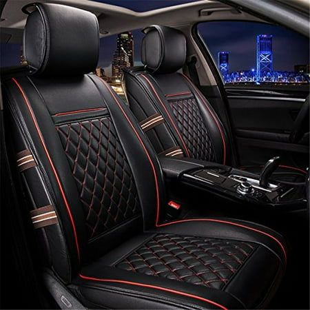 INCH EMPIRE 2 Front Seats Easy to Clean PU Leather Car Seat Cushions ... INCH EMPIRE 2 Front Seats Easy to Clean PU Leather Car Seat Cushions ...