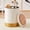Cream, variant on Casa Pura Furniture Elegant Storage Ottoman with Decorative Wooden Lid Modern Stylish Storage Solution for Living Room, Bedroom, and More