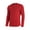 Red, variant on Youth Boy's Comp Diamond Long sleeve Crew