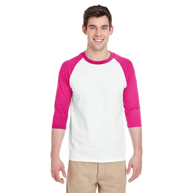 Gildan Adult 5.3 Oz. 3/4-Raglan Sleeve T-Shirt
