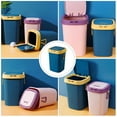 thumbnail image 4 of Trash Can Hogar Tipo de Prensa Desechos Cesta Cesta Basura Contenedor Contenedor, 4 of 5