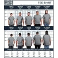 thumbnail image 6 of Trophy Husband No. 1 Hubby Award Men's Big & Tall Crewneck Graphic Tee Brisco Brands 2X, 6 of 6