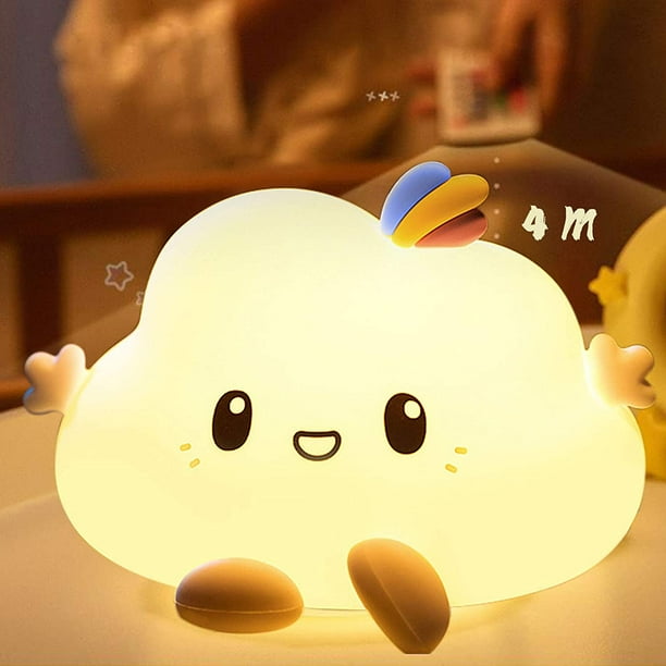 Led Night Light Children Bedside Lamp Baby Portable Usb Charging