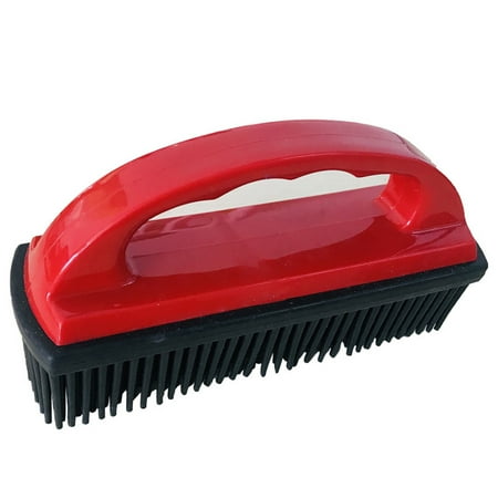 

Carpet Scrub Brush | Pet Hair Brush with Comfort Grip | Hand Scrub Brushes for Cleaning Sofa Bed Quilt Blanket Upholstery Furniture Clothing