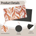thumbnail image 2 of Spring Entrance Rugs Indoor,Maple Leaves Spring Door Mat Indoor,Autumn Red Maple Leaf Doormat Rugs for Spring Front Door Decoration,Resist Dirt,Easy to Clean,17" x 30", 2 of 6