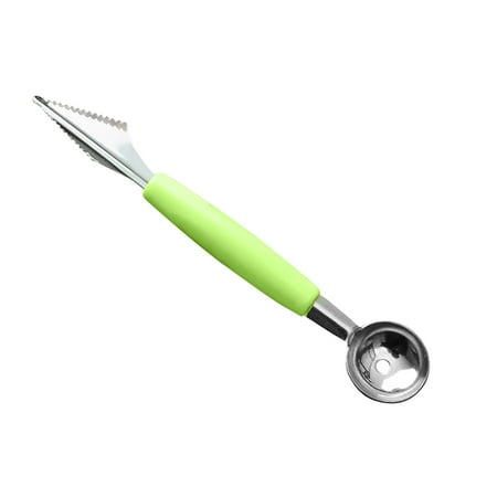 

Reusable Utensils Set With Case 2 In1 -Head Stainless Carving Fruit Watermelon Ice