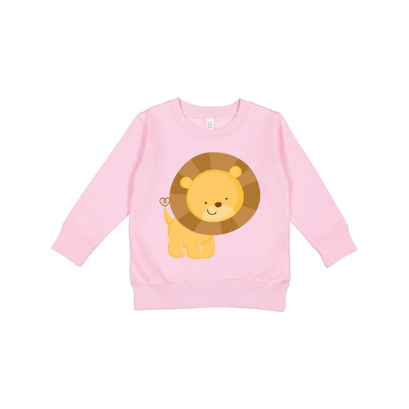 Inktastic Happy Lion Toddler Sweatshirt