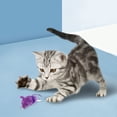thumbnail image 3 of Cat Mouse Toy Soft Plush Pet Interactive Toy Kitten Teething Toy Cat Chew Toy, 3 of 10