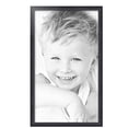 thumbnail image 2 of ArtToFrames 19" x 33" Galleria Noir Picture Frame, 19x33 inch Black MDF Poster Frame (WOM-4083),  Pack, 2 of 8