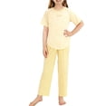 thumbnail image 2 of NAISIBABY Outfit Sets for Girls, Long Sleeve Tops and Pants 2-Piece Home Clothes Yellow Size 12, 2 of 6