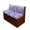 Pink Blue Butterfly, variant on Aplkyhs Vintage Flower RV Dinette Cushions Universal Camper Accessories Stretchable Cushion Covers for Couches and Sofas Comfortable Loveseat Sofa Chair Cover Furniture Protector