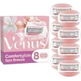 thumbnail image 1 of Gillette Venus Comfortglide Spa Breeze Refill Razor Blade Cartridges, 8 count, 1 of 1