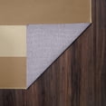 thumbnail image 3 of My Magic Carpet 5'x7' Machine Washable Non-Slip Faux Jute Area Rug - Anika Striped Natural, 3 of 5