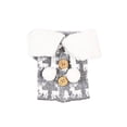 thumbnail image 1 of Ounissouiy Cubierta de botella de vino Pajarita Encaje Árbol de Navidad con cuello de comedor Ropa de botella de vino Rojo Gris Bolsa de Kits de decoración para fiestas Gris, 1 of 6