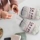 thumbnail image 1 of Hilo de algodón con leche para tejer muñecas y suéteres de bebé | Hilo suave para manualidades | Ovillo de lana para tejer bufandas, gorros y decoración del hogar, 1 of 6