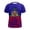 Blue, variant on Soccer Jersey Shirts Men Sports Tee With Graphic Print Casual For Fitness And Everyday Wear Graphic Jerseys Football Size XXXL