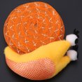 thumbnail image 4 of Juguete de peluche para gato, caracol de felpa, patrón de caracol, juguete de entrenamiento para gatos, construido para durar, 4 of 7