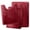 Burgundy Red, variant on 3-Piece Memory Foam Bath Mat Set - Ultra Soft, Non-Slip & Absorbent Bathroom Rugs - Machine Washable, 3 Convenient Sizes(Gray)